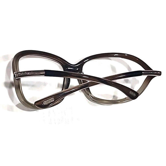 Tom Ford TF8 38F No Lenses Brown Butterfly Wrap Sunglasses Frame 61-16 120 - Picture 7 of 11